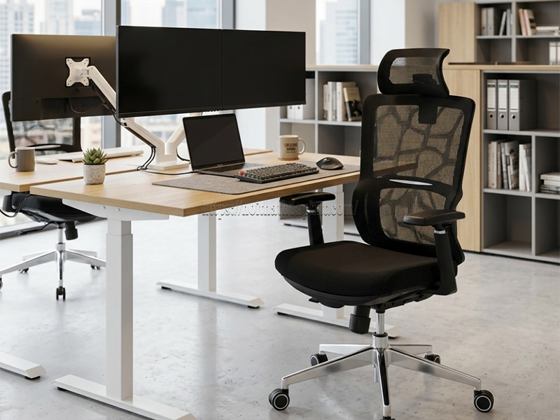 giá ghế công thái học