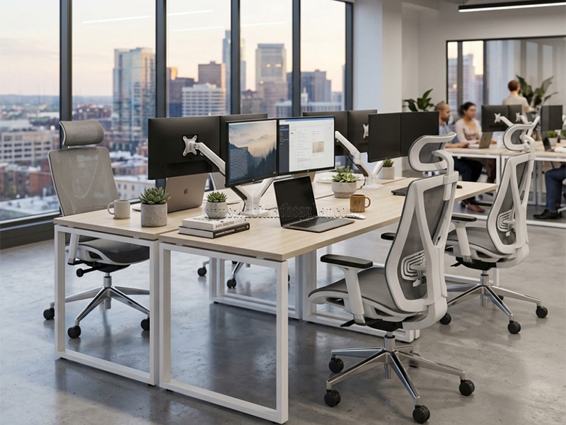 ghế xoay công thái học Hòa Phát