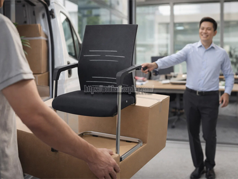 Ghế lưới giao trong ngày