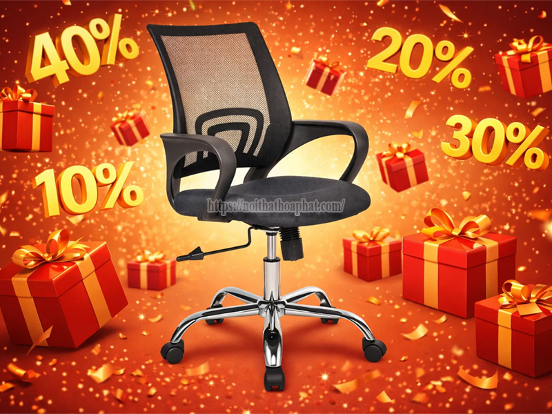 Ghế lưới Hòa Phát khuyến mãi