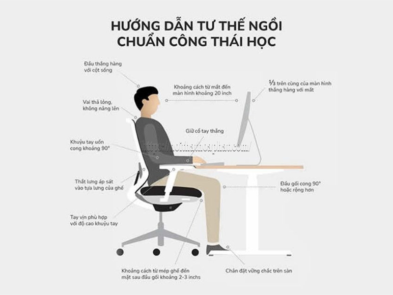 tại sao ngồi ghế lưới bị mỏi cổ.
