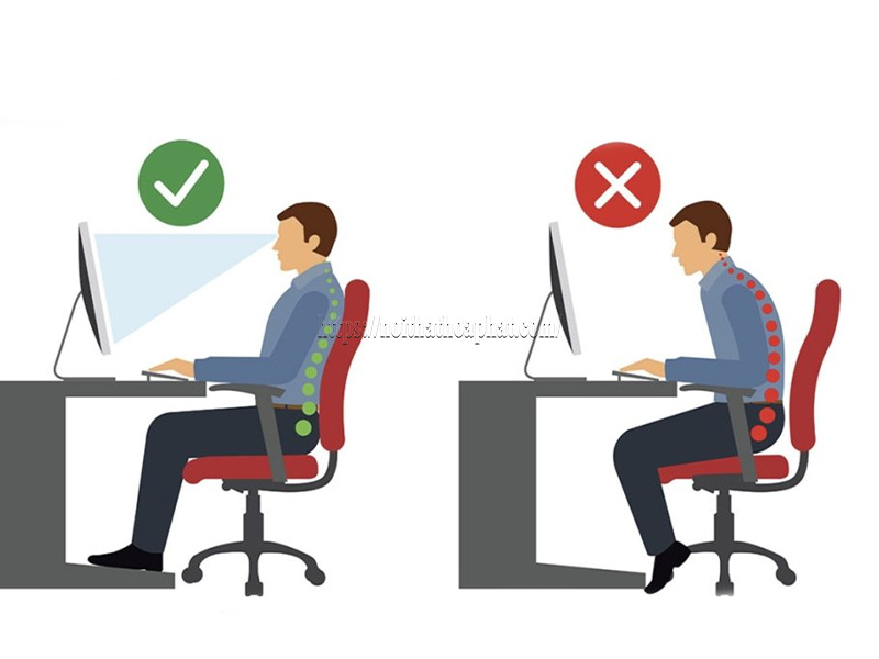 Ghế lưới ngồi bị đau lưng phải làm sao