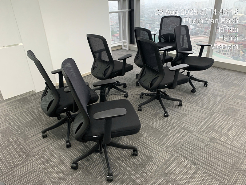 ghế văn phòng nhập khẩu phù hợp cho nhân viên