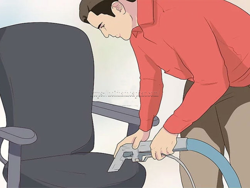 tẩy vết bẩn trên ghế da