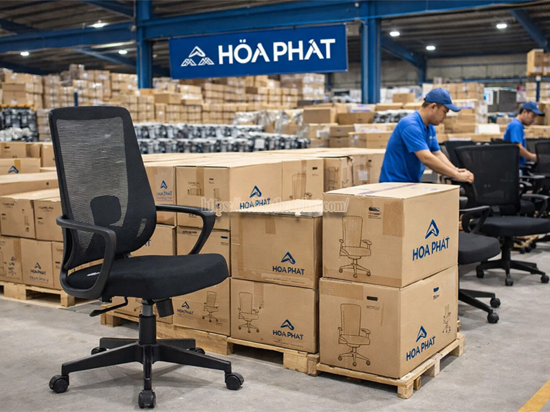 mua ghế xoay tại kho Hòa Phát