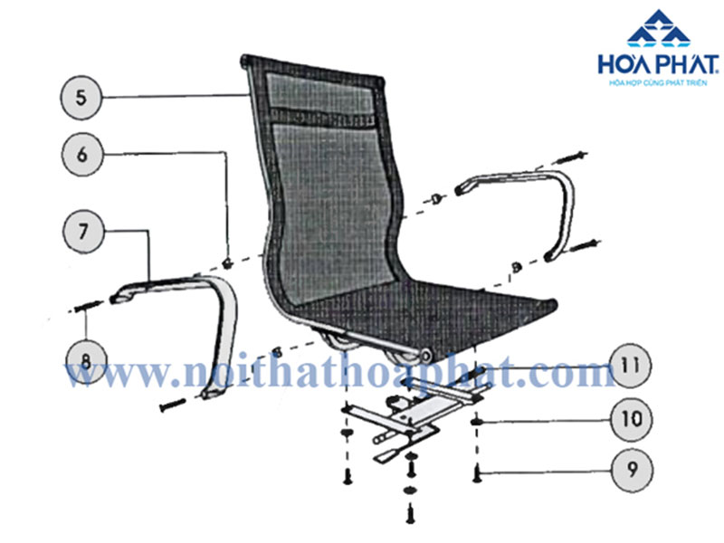 Lắp Đặt Ghế Lưới Văn Phòng Tại Nhà