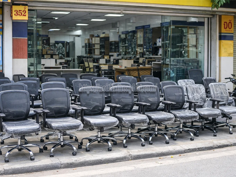 địa chỉ bán ghế lưới sẵn kho Hà Nội