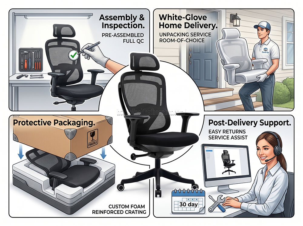 Giải đáp: Ghế nhập khẩu Hòa Phát có được freeship
