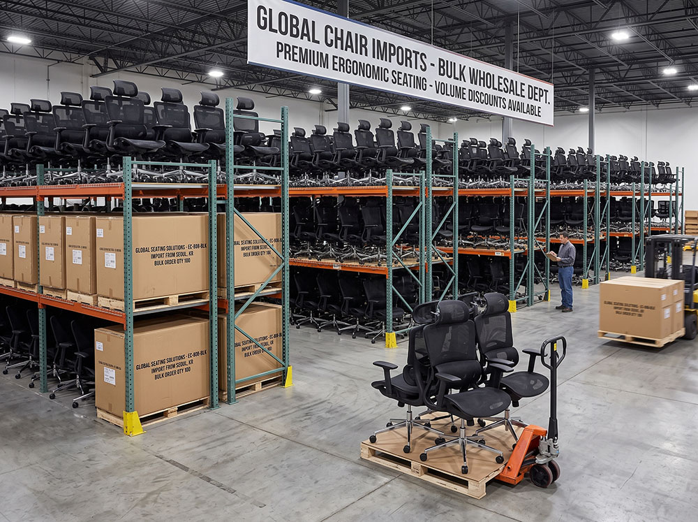 Mua ghế nhập khẩu số lượng lớn ở đâu giá tốt, đủ CO/CQ