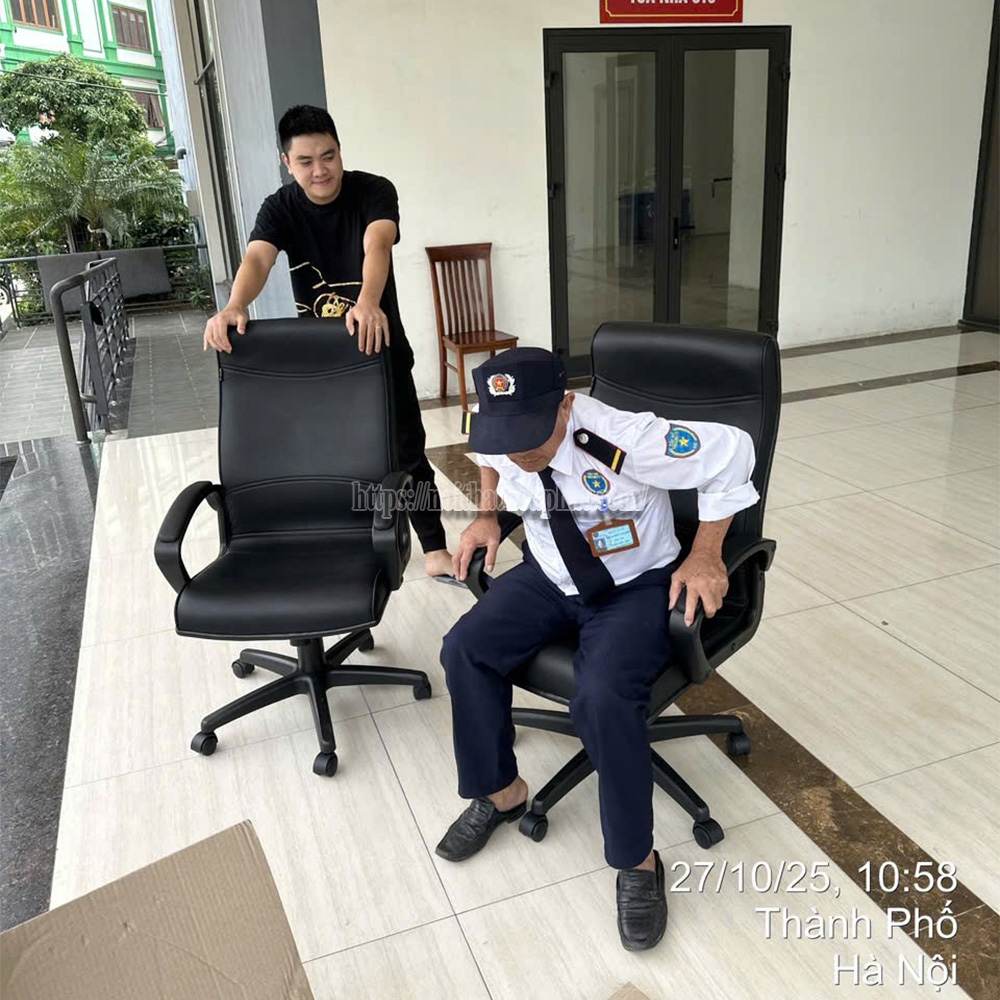 phiếu bảo hành ghế xoay