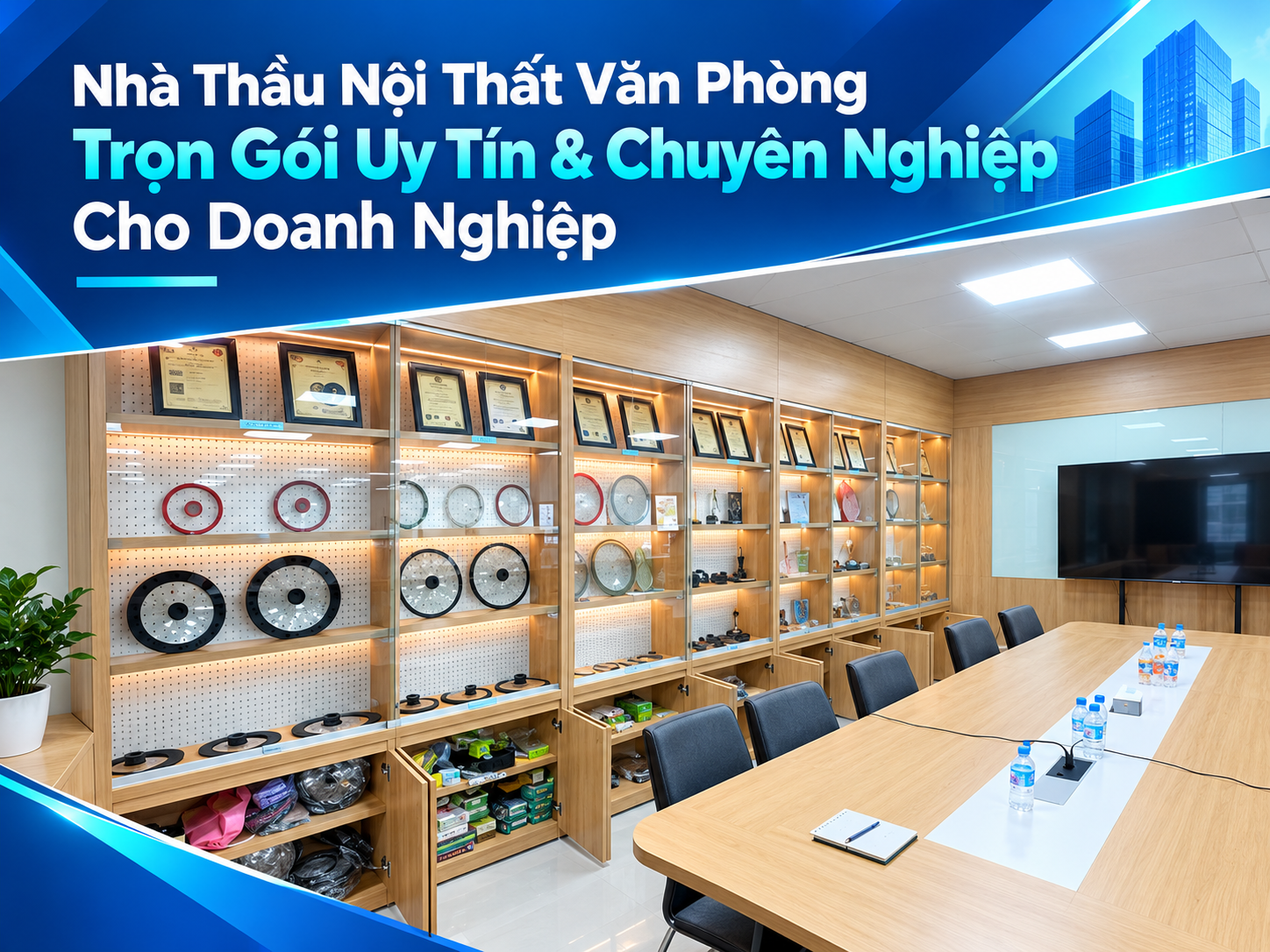 Nhà thầu thi công nội thất văn phòng