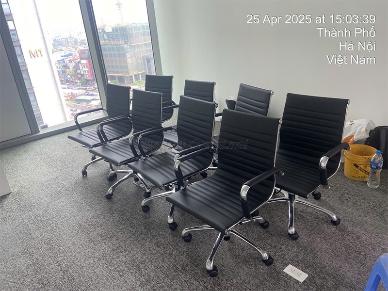 review ghế xoay Hòa Phát