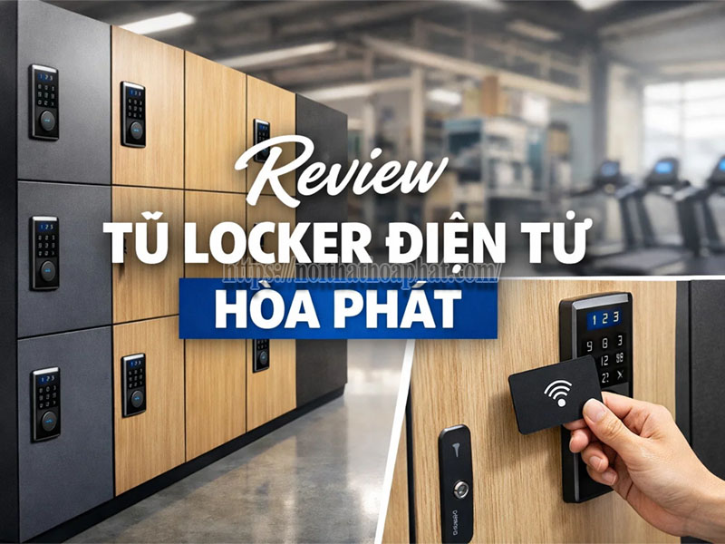 Review Tủ Locker Điện Tử Hòa Phát: Có Đáng Đầu Tư Không?