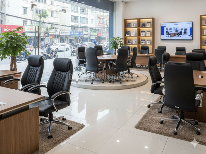 Showroom Bán Ghế Giám Đốc Hòa Phát Uy Tín Tại TP.HCM