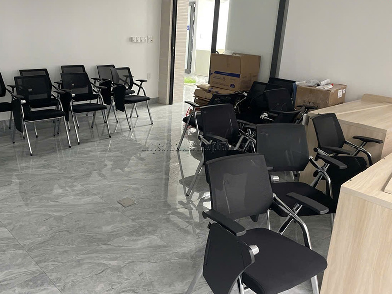 Thay ben hơi ghế lưới