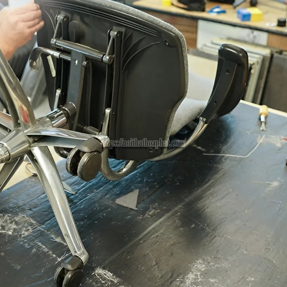 ghế lưới văn phòng không nâng hạ được
