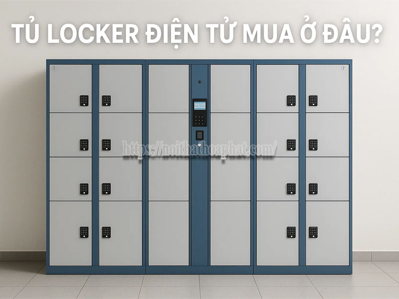 Tủ Locker Điện Tử Mua Ở Đâu Chính Hãng, Giá Tốt Nhất?