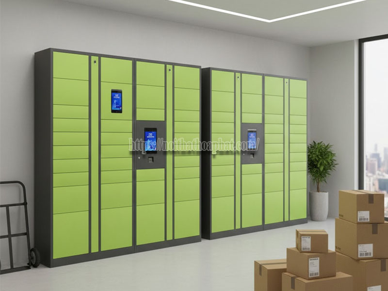 cơ chế hoạt động tủ giữ đồ thông minh