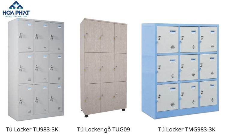 Tủ locker Hòa Phát 9 ngăn