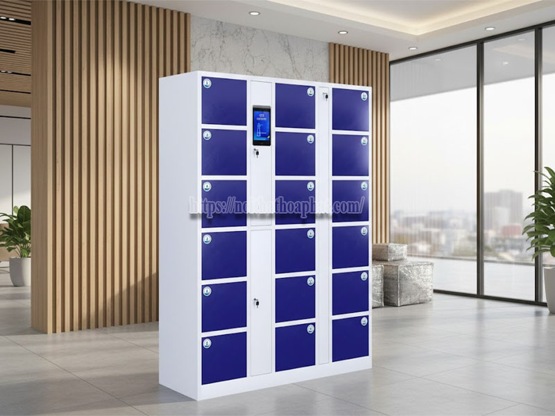 giải pháp tủ locker văn phòng thông minh