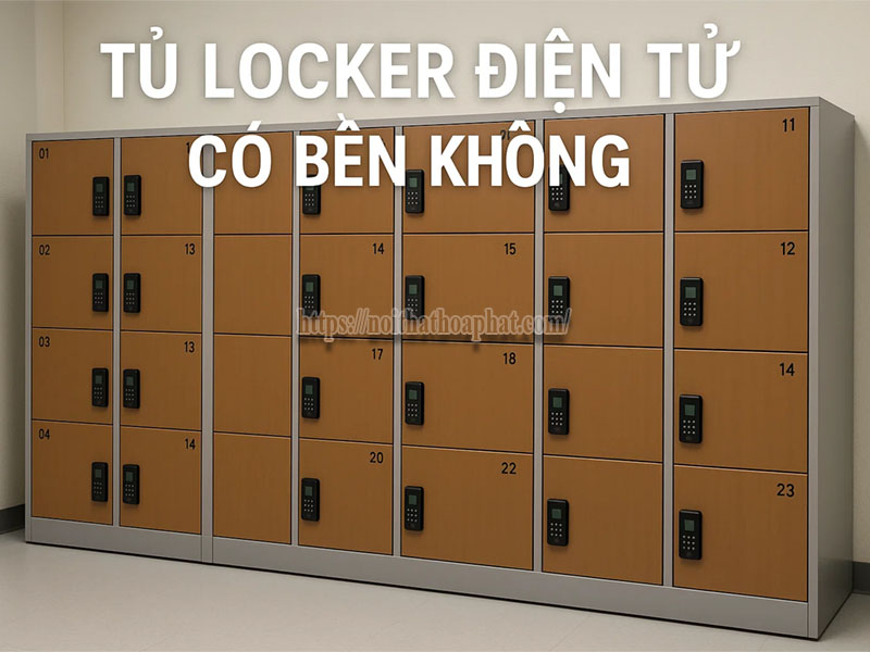 tủ locker điện tử có bền không