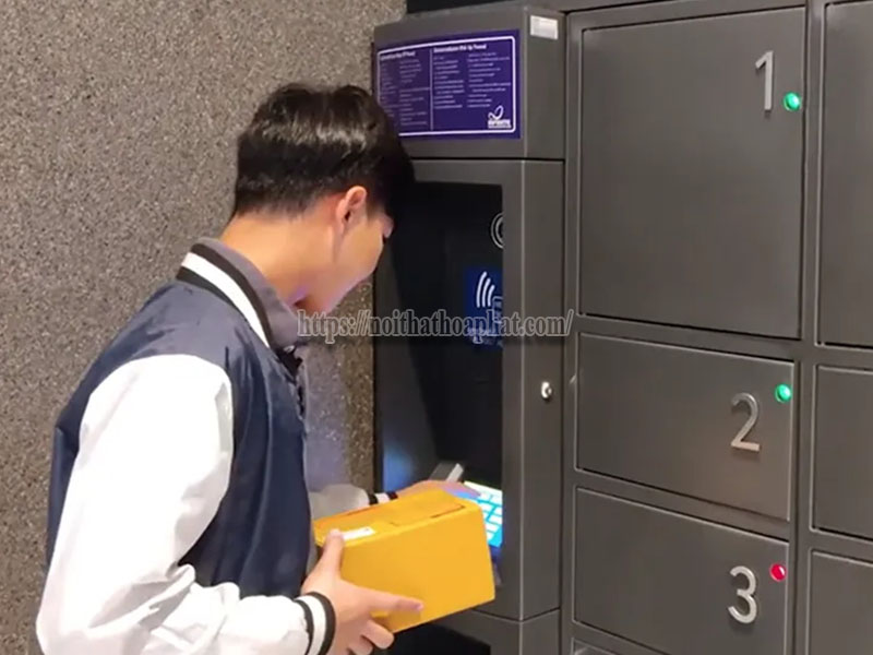 cảm biến tủ locker thông minh