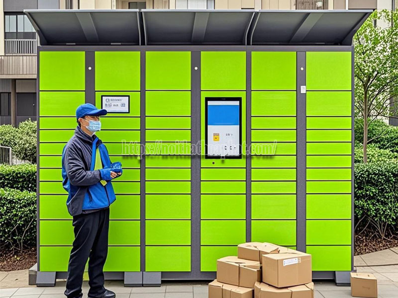 nguyên lý hoạt động tủ locker thông minh