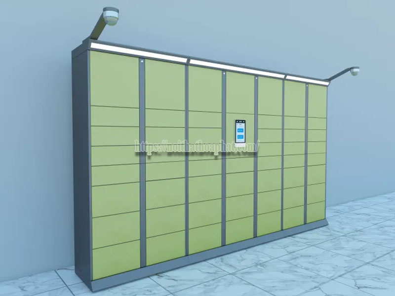 cơ chế bảo mật tủ locker thông minh