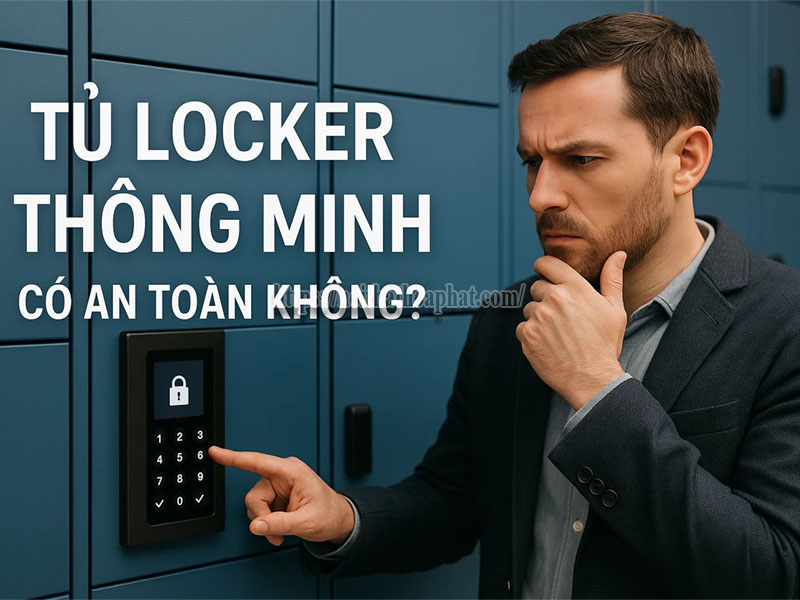 tủ locker thông minh có an toàn không