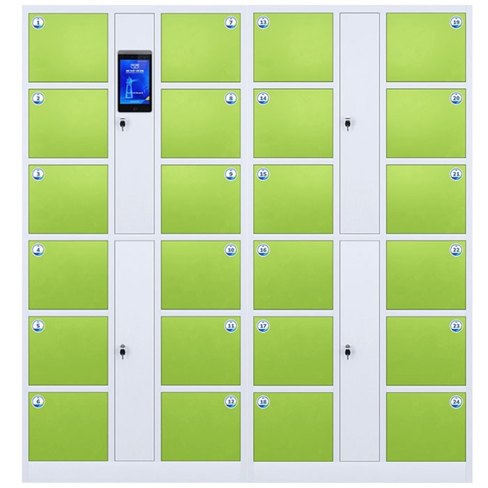 Tủ sắt sơn tĩnh điện có khóa thông minh SLC01NT 4