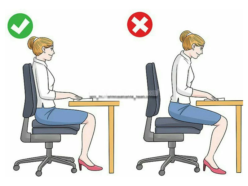 Tư thế ngồi làm việc đúng trên ghế văn phòng: Chìa khóa vàng cho sức khỏe và hiệu suất vượt trội