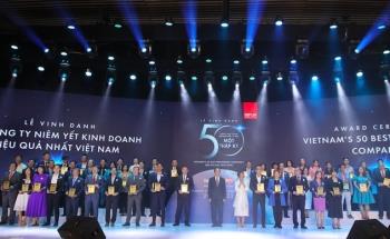 Hòa Phát vào Top 50 Công ty kinh doanh hiệu quả nhất Việt Nam lần thứ 12 liên tiếp