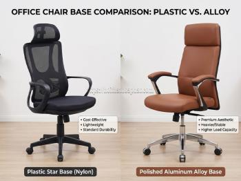 Ghế nhập khẩu chân nhôm hay chân nhựa bền hơn?