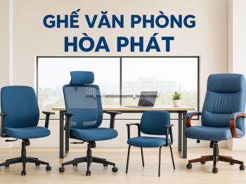 Ghế văn phòng Hòa Phát: Nâng tầm không gian làm việc, kiến tạo hiệu quả