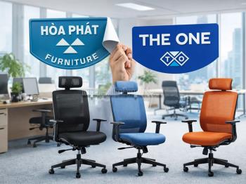 Ghế xoay The One chính hãng: "Bình mới rượu ngon" cho không gian làm việc