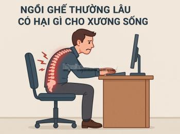 Ngồi Ghế Thường Lâu Có Hại Gì Cho Xương Sống? Chuyên Gia Cảnh Báo