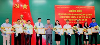 Thép Hòa Phát Dung Quất nhận Bằng khen của UBND tỉnh Quảng Ngãi về an sinh xã hội